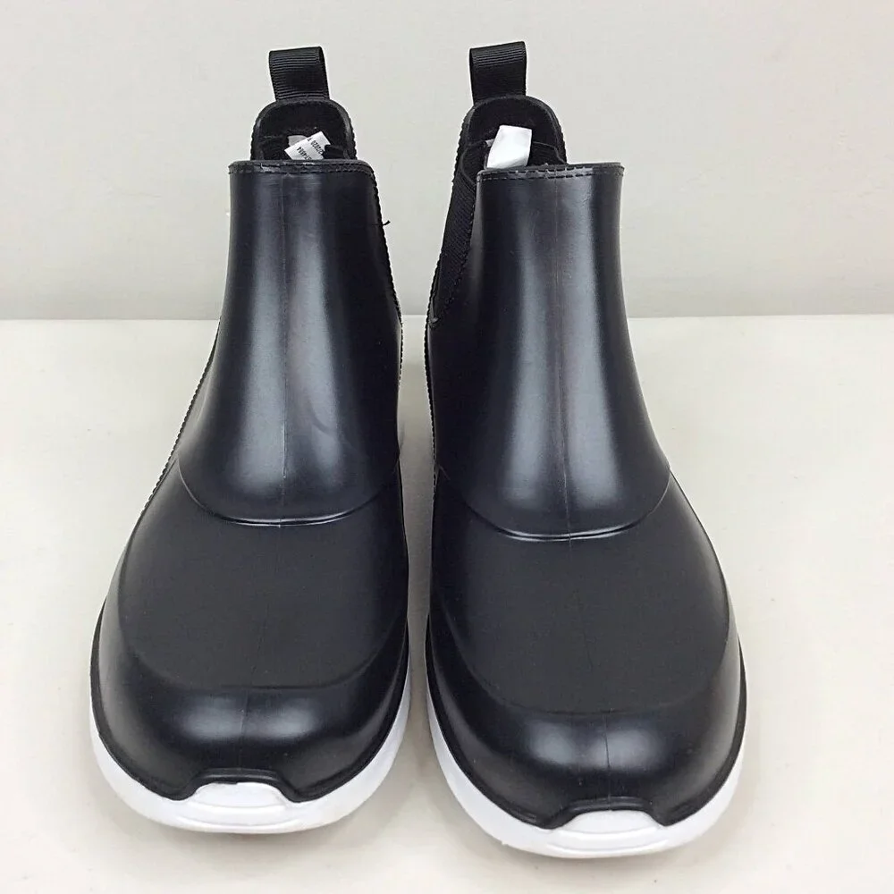Size 8 Women's‎ Capelli New York Waterproof Rubber Rain Ankle Boots